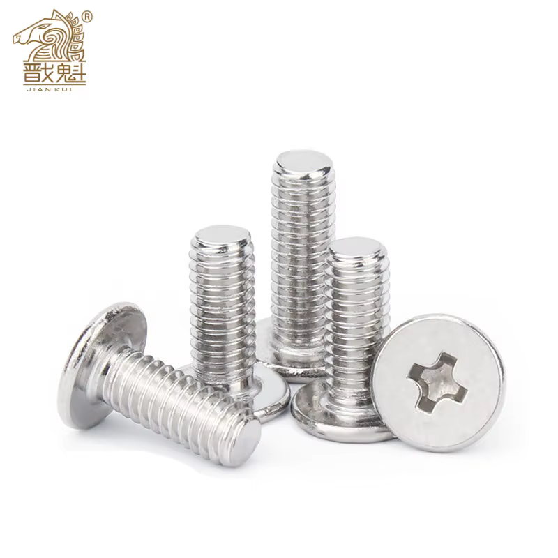 Vis à empreinte cruciforme en acier inoxydable 100304 /50/20 pièces, m1.4, m1.6, M2, M2.5, m3, M4, M5, M6, M8, CM encastré en croix,