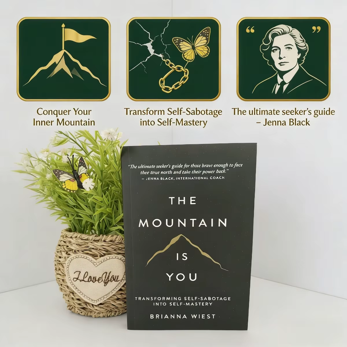 La montagne est toi, par Brianna Wiest | Livre d'autofaisceaulement pour la maîtrise de soi | Transformez la