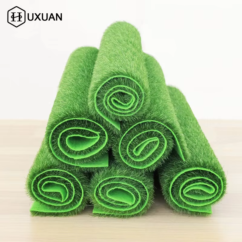 30*30CM tapis d'herbe vert gazon artificiel tapis de gazon faux Sod Simulation mousse pelouse bricolage Micro paysage décoration de la maison