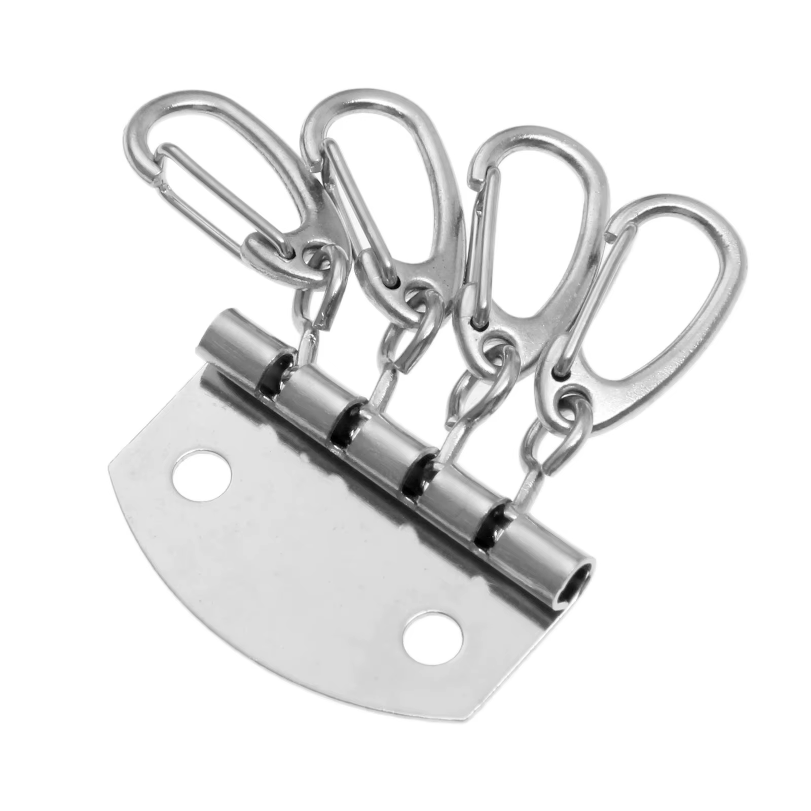 Lot de 5 porte-clé à couture, lot de 4 à 6 crochets, accessoires de bricolage