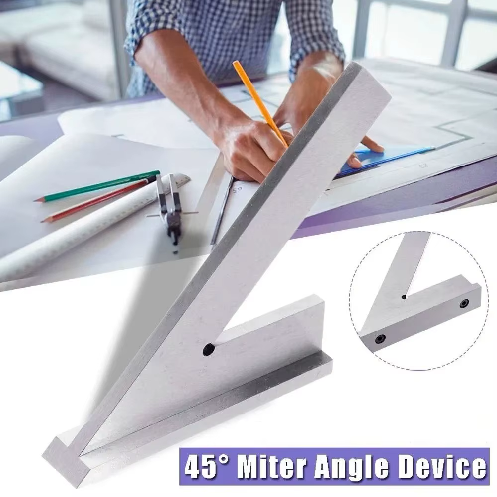 45 ° Règle d'angle plate à 45 degrés