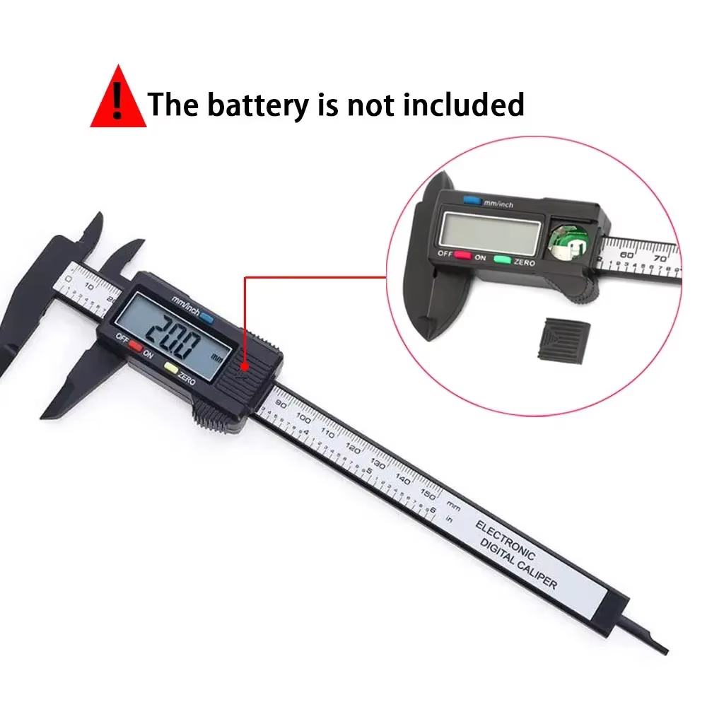 Vernier outil à pied à coulisse numérique calibrateur