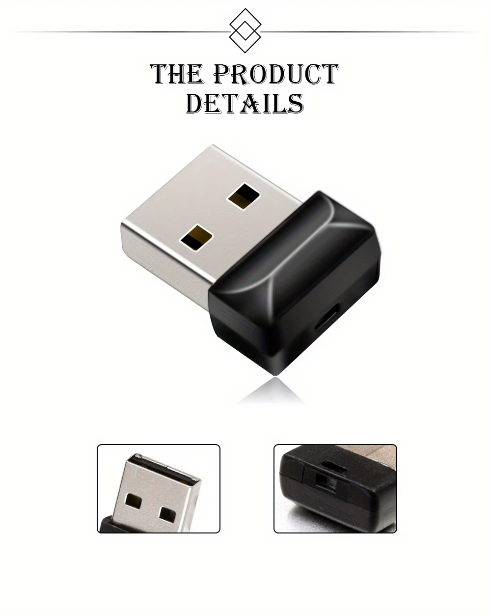 Clé USB 2.0 Étanche 128 Go – Clé USB