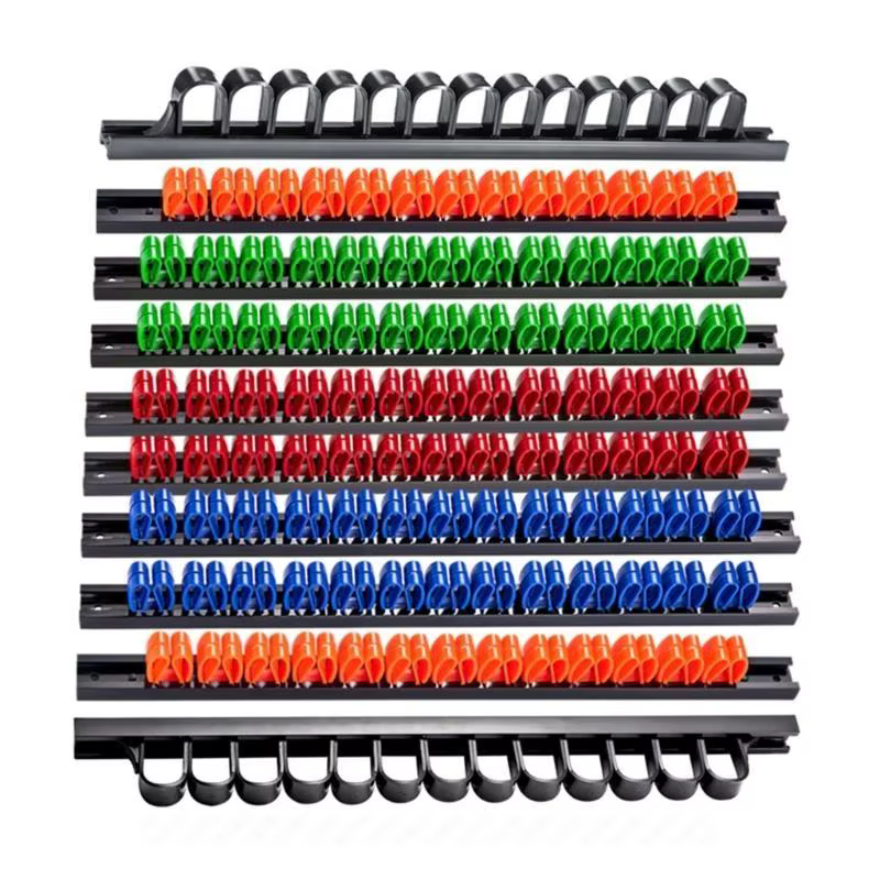 E8BD Organisateur tournevis solution stockage pratique pour les salles d'outils à domicile accédez facilement vos