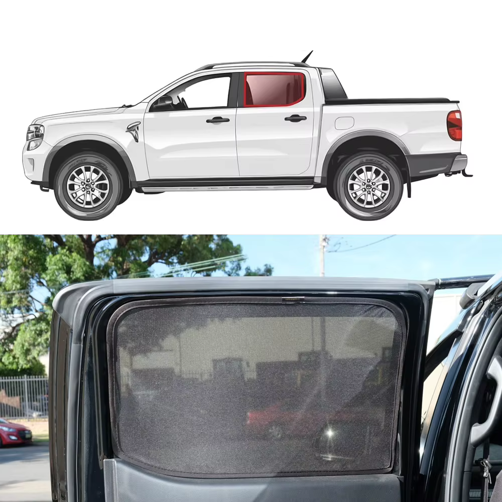 Pare-soleil magnétique pour voiture Ford RANGER P703 2023 2024 2025