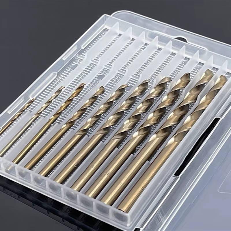 Boîte d'emballage d'accessoires pour outils pour perceuse hélicoïdale en plastique