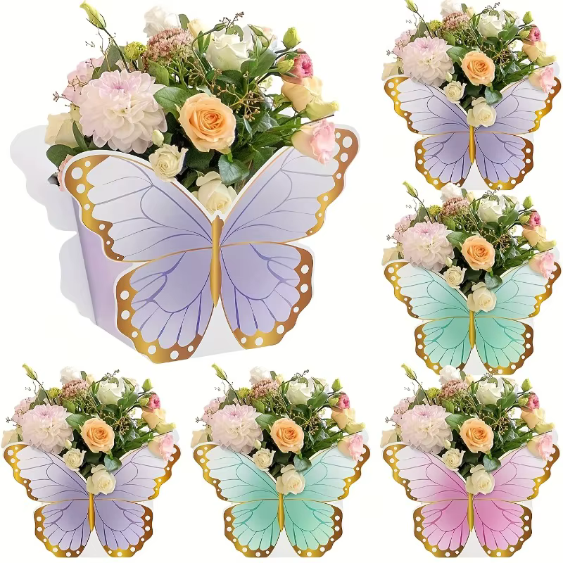 Boîte-cadeau papillon 12 pièces/ensemble