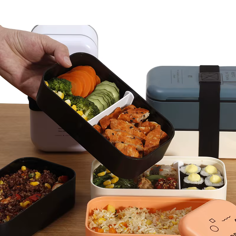 Boîte à déjeuner récipient alimentaire écologique bento