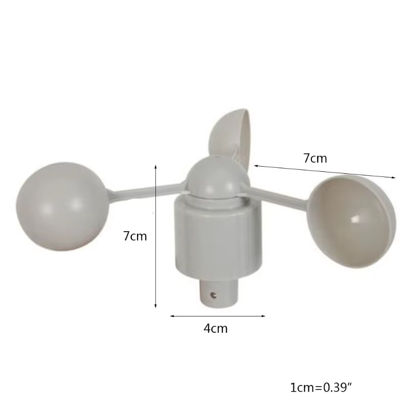 Anémomètre WH-SP-WS01, Instrument de mesure de la vitesse du vent, accessoires météorologiques, convient à l'anémomètre Misol