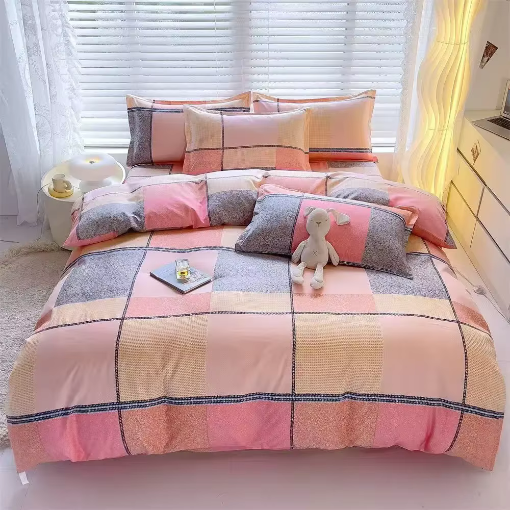 Housses de couette sans boulochage et sans décoloration, adaptées à différents types de peau, housses de couette confortables pour hommes et femmes, 200 cm x 200 cm