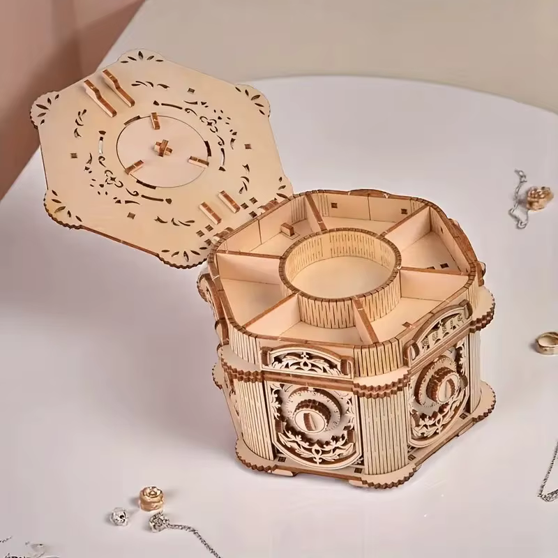 Boîte au trésor 3D à monter soi-même