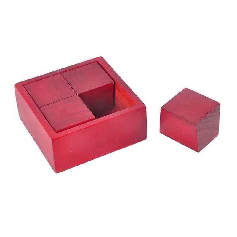 Boîte de puzzle en bois impossible à résoudre