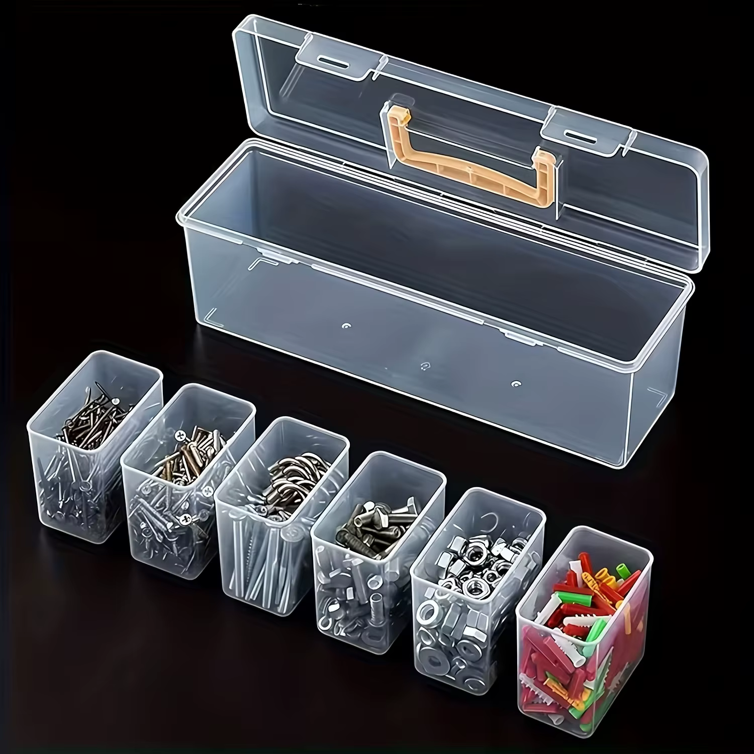 (6 petites boîtes + 1 grande boîte)