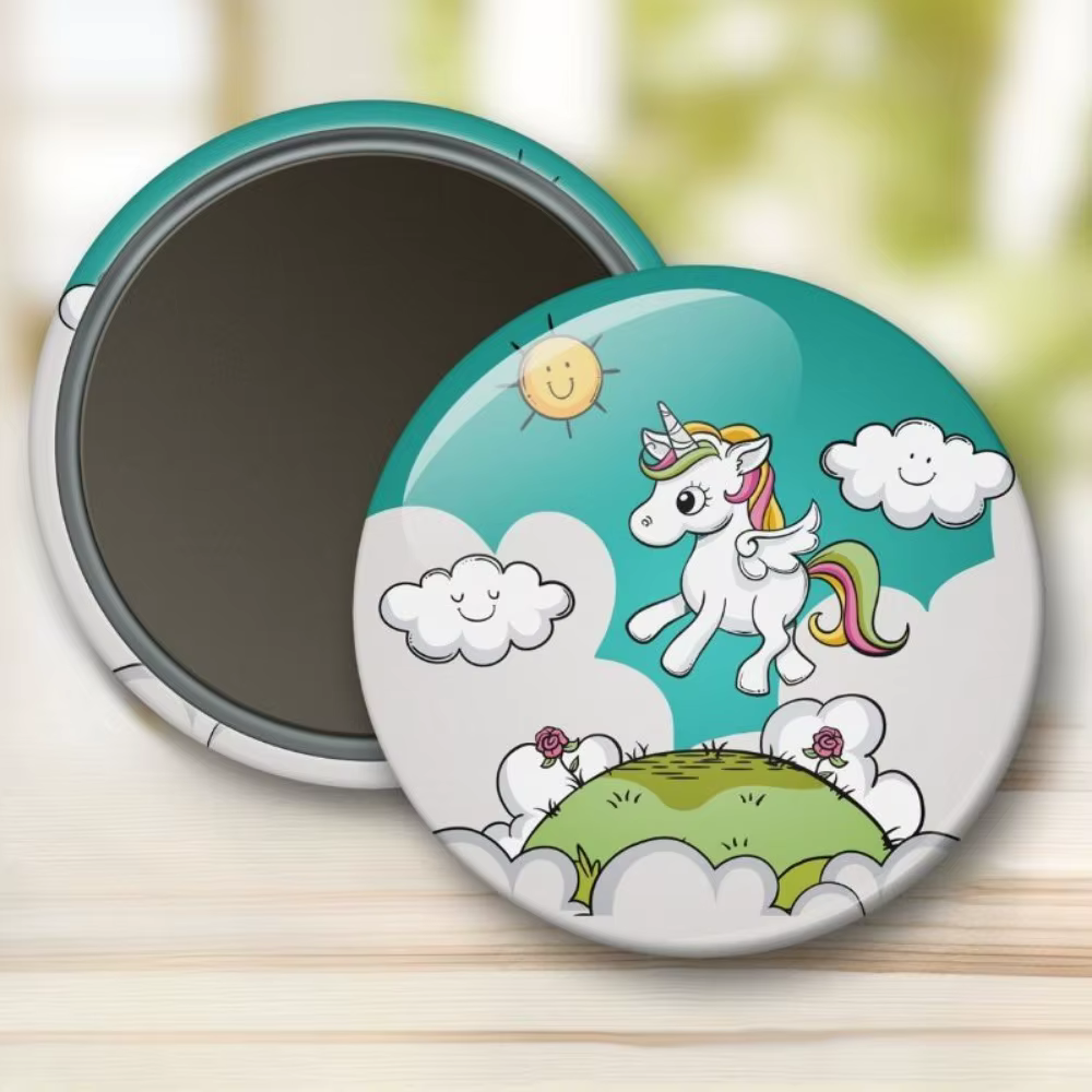 Aimant de réfrigérateur magnétique souple en fer blanc personnalisé, image de texte, étiquette intime personnalisée, cadeau d'anniversaire, vente en gros