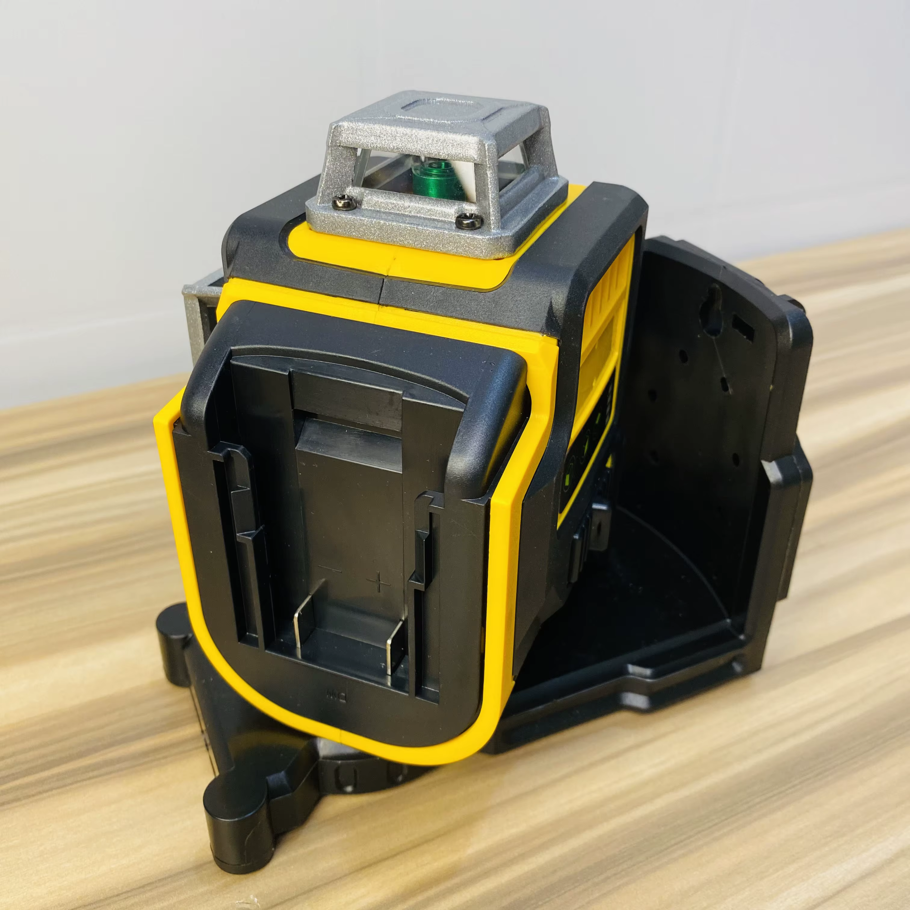 Pour Dewalt 20V 18V batterie niveau Laser 12 lignes 3 côtés * 360 degrés Vertical auto-nivelant outil de ligne transversale horizontale et verticale
