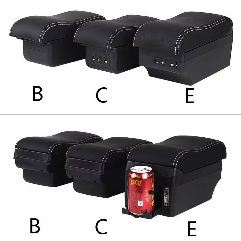 Boîte d'accoudoir pour Seat Ibiza pour Ibiza MK4 IV 6J 2008 – 2017