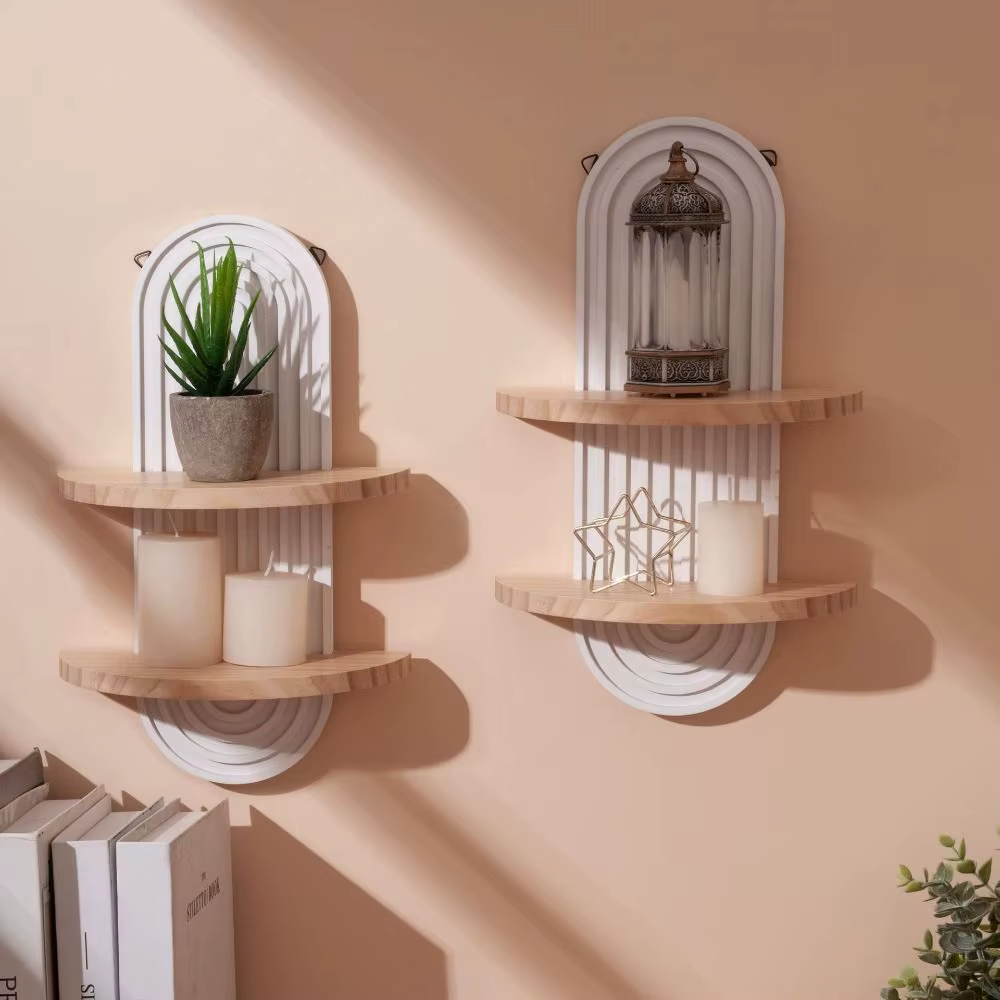 Étagères murales en bois de haute qualité Décoration d'intérieur moderne