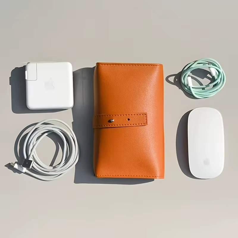 Boîte de rangement multi-compartiments - Organisateur de voyage portable pour câbles