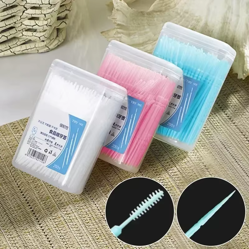 Cure-dents Ultra fin Portable jetable