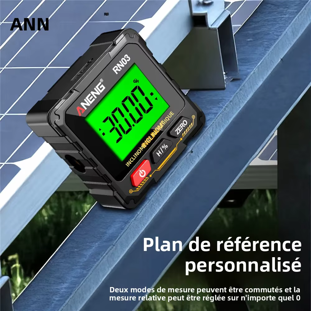 Niveau laser numérique Aneng RN02 RN03 avec écran LCD rétroéclairé