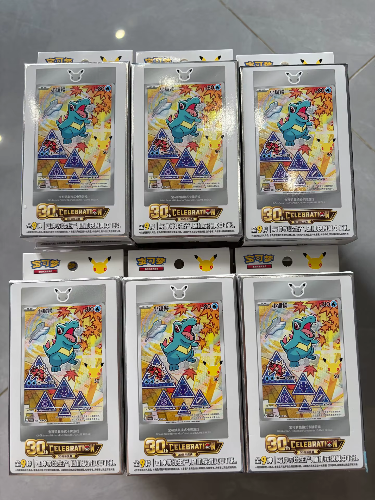 En stock – Boîte de célébration Pokémon PTCG chinois simplifié 30e anniversaire 30 Vol.2 – Boîte de cartes des premiers partenaires – Cartes TCG