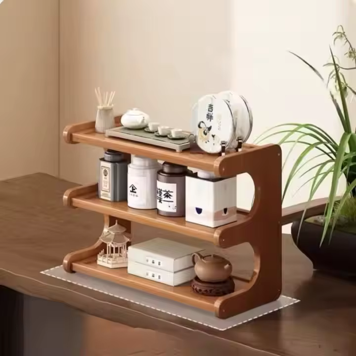 Étagères de rangement de bureau multicouches