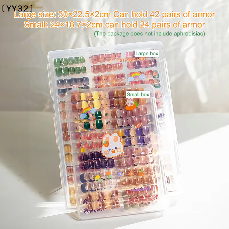 Boîte de rangement pour faux ongles