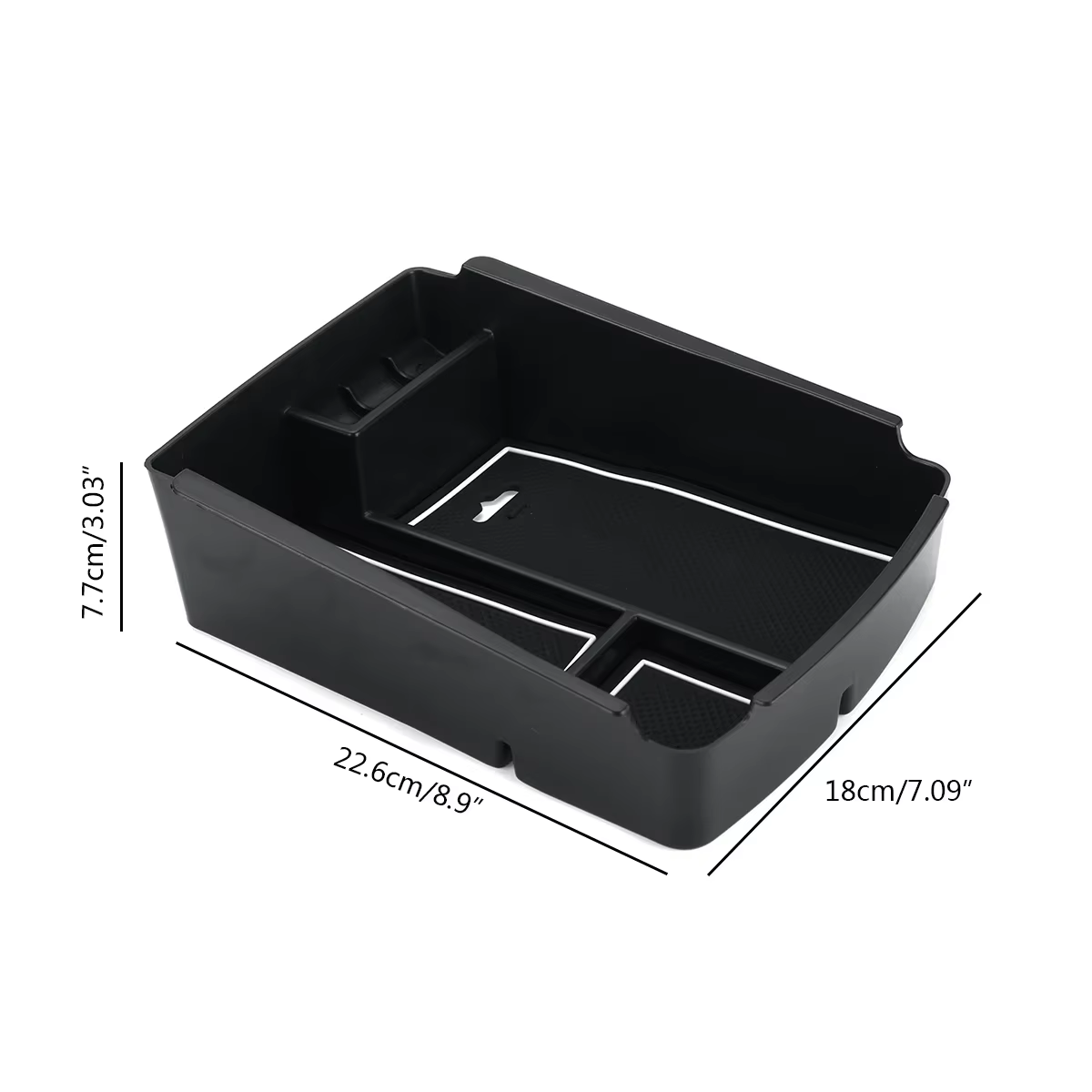 Boîte de rangement d'accoudoir de voiture pour Kia Sorento, console centrale de voiture, 3 coussinets, accessoires intérieurs, 2016, 2017, 2018
