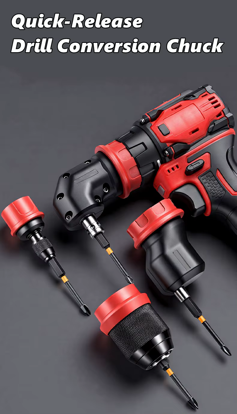 Adaptateur universel pour embouts de perceuse