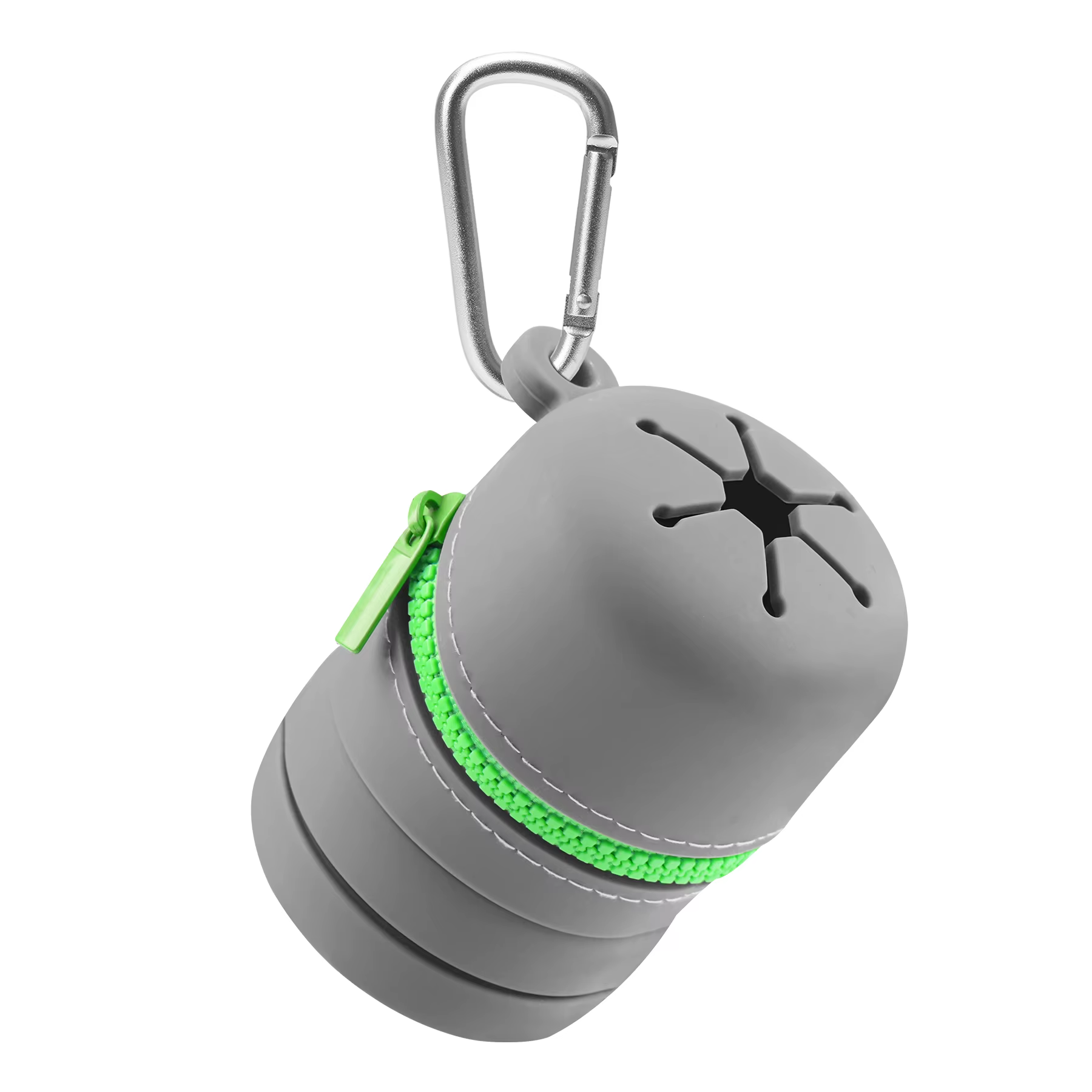 Boîte de pêche à la mouche pliable en Silicone