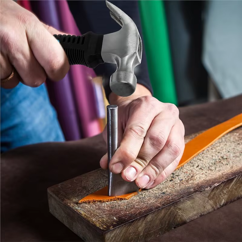 Petit marteau à griffes, outil de camping à manche court antidérapant, marteau léger pour les travaux manuels féminins, utilisation intérieure et extérieure