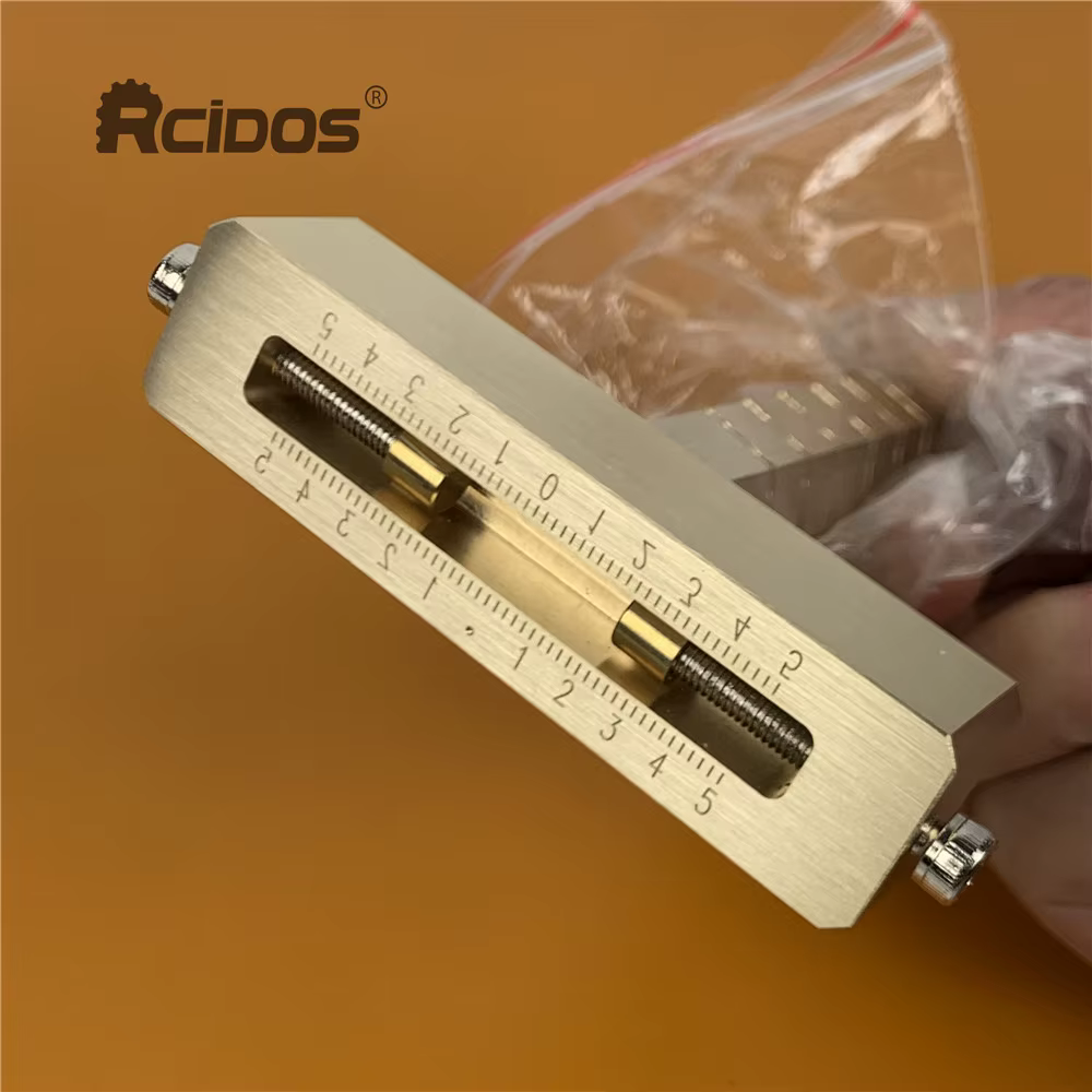 RCIDOS – porte-lettres en laiton de 5CM, fixation de lettres flexibles pour tampon à marteau à main, adapté aux lettres Movego