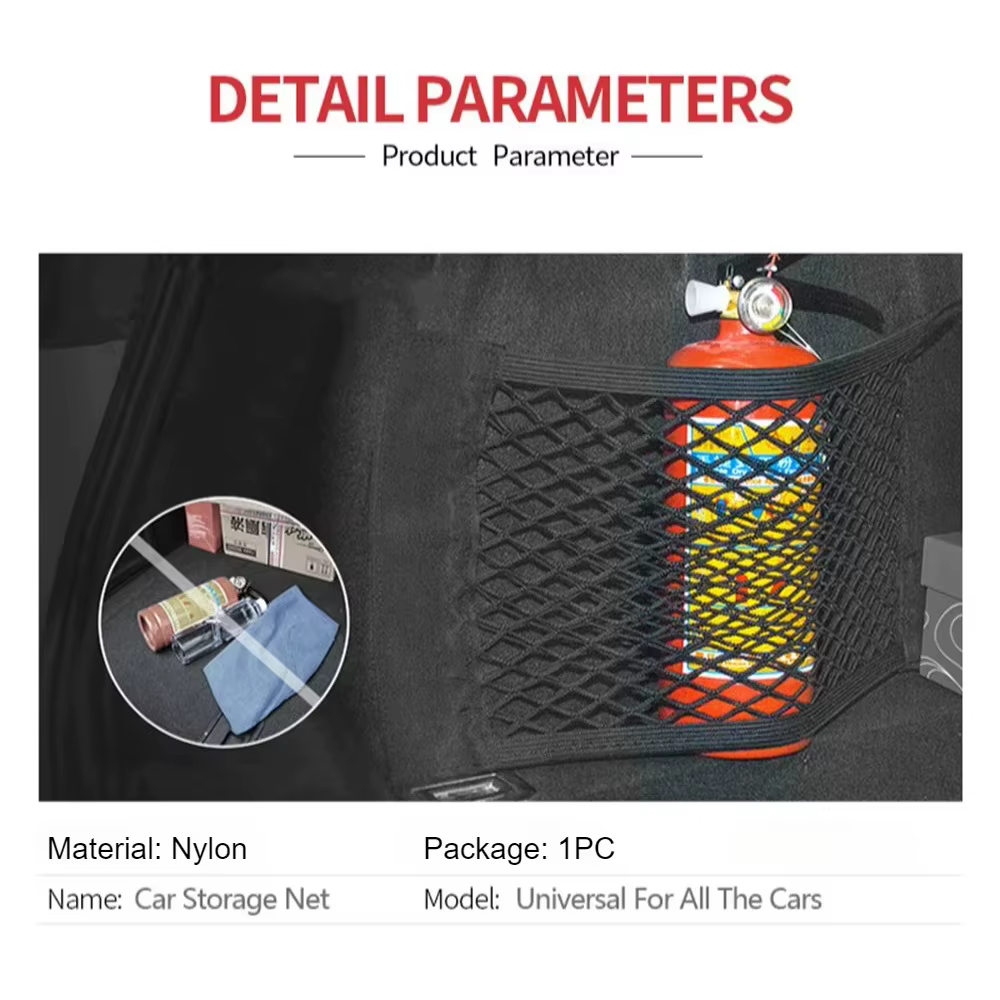 Sac de rangement pour coffre de voiture Tesla modèle 3 S X Y, filet autocollant, accessoires de voiture, organisateur de voiture, nouvel arrivage 2024