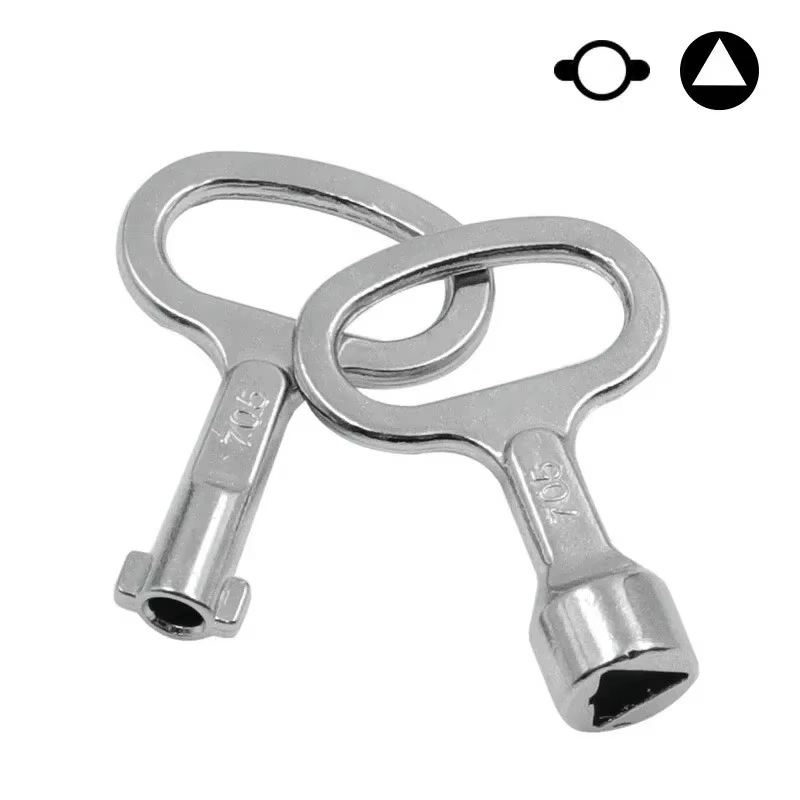 Clé universelle triangulaire à fente pour boîtier de distribution