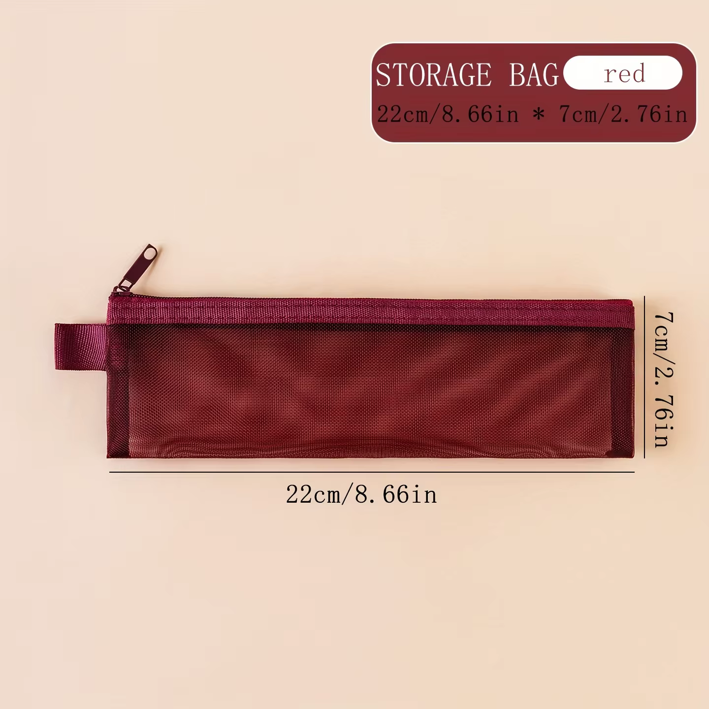 Sac de rangement pour pinceaux de maquillage