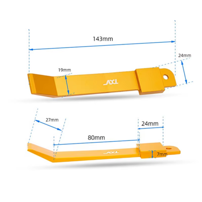 Poussoir de réinitialisation de piston de frein à disque de vélo en aluminium