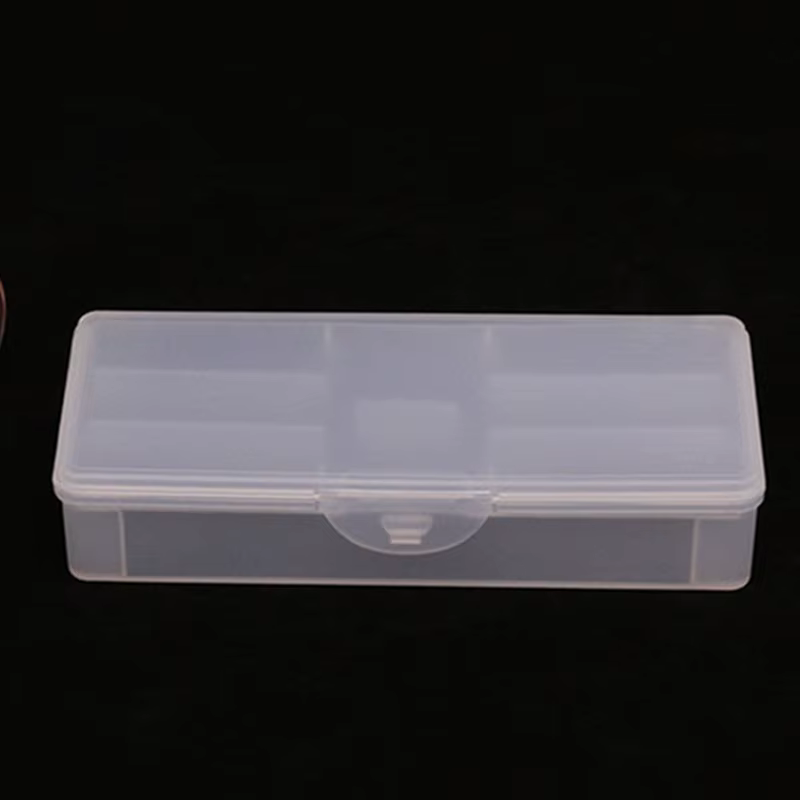 Boîte de rangement de finition à Double couche pour Nail Art, boîte de rangement pour outils de manucure, brosses à ongles, stylo, vitrine, bijoux, organisateur