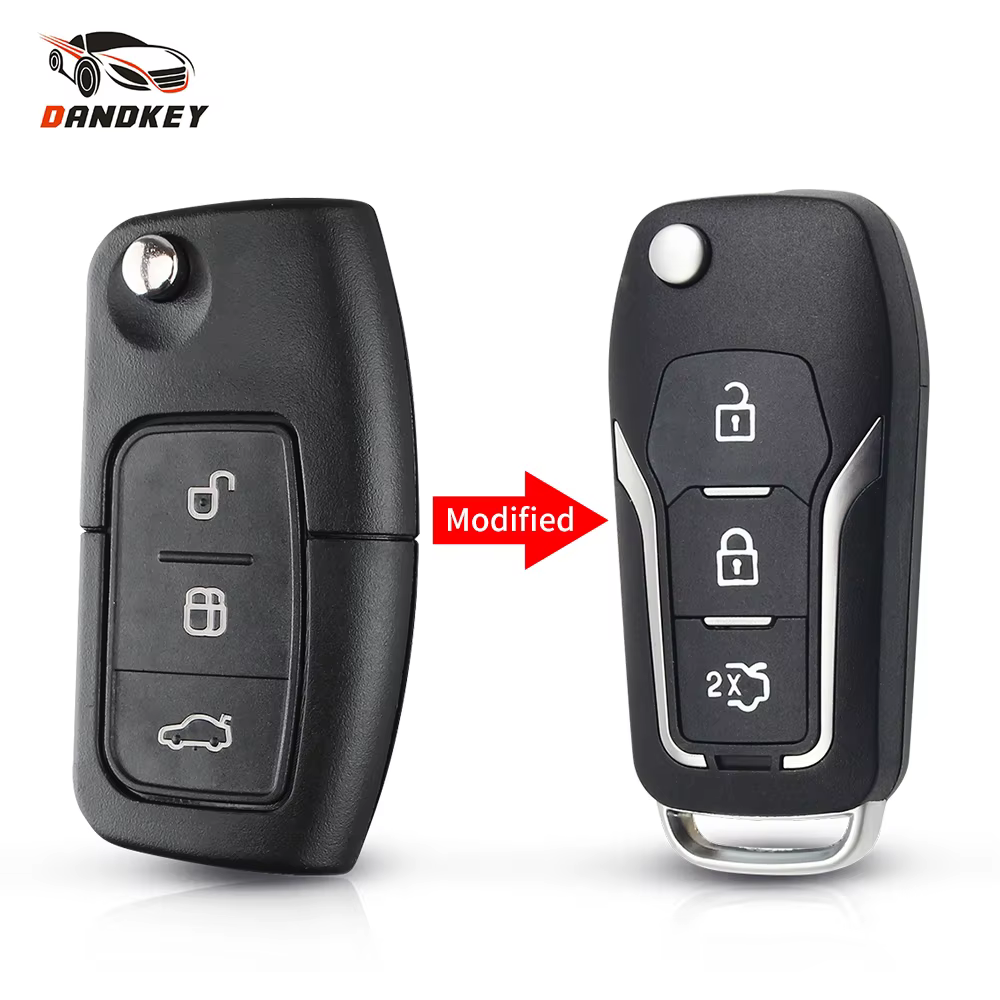 KEYYOU – clé télécommande de voiture modifiée à rabat 3BNT