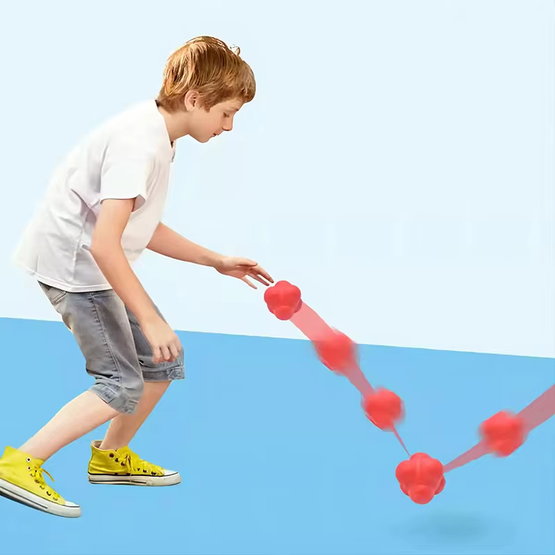 Ballon de réaction hexagonal pour l'entraînement d'agilité