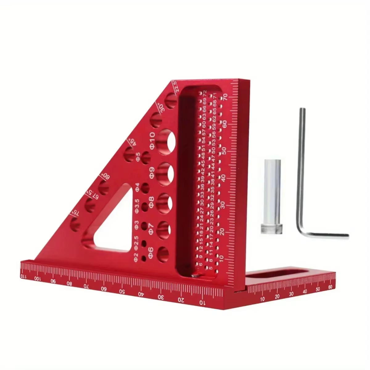 Règle de mesure multi-angle 3D