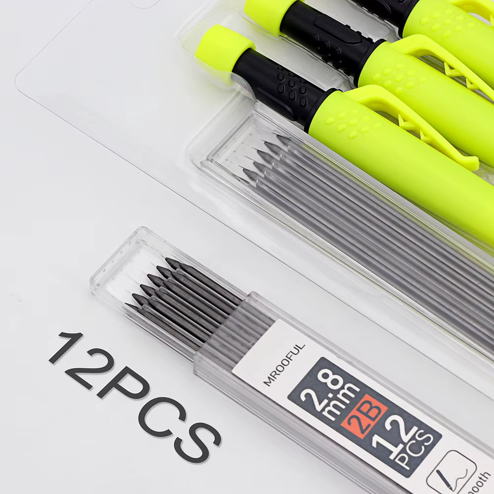 Ensemble de crayons de charpentier professionnels