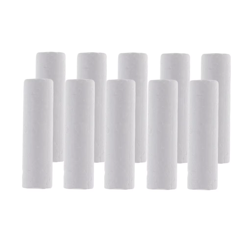 Mousse de polystyrène cylindrique 10x
