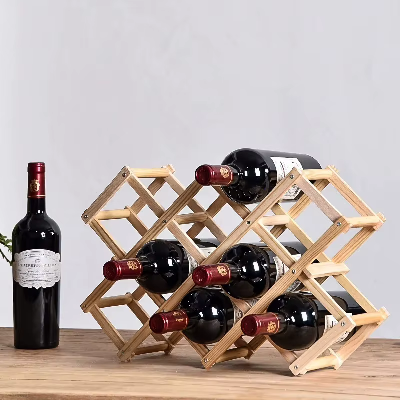 Étagères de rangement de vin empilables 3