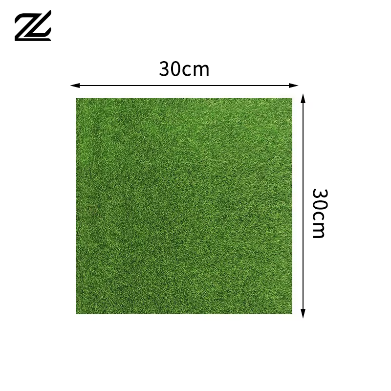 30*30CM tapis d'herbe vert gazon artificiel tapis de gazon faux Sod Simulation mousse pelouse bricolage Micro paysage décoration de la maison