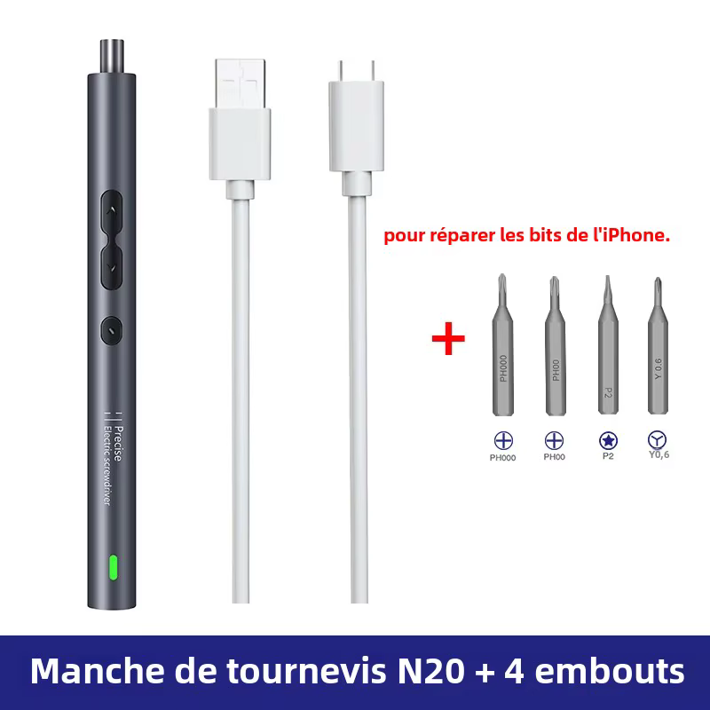 Jeu de tournevis électriques de précision 62/6 en 1