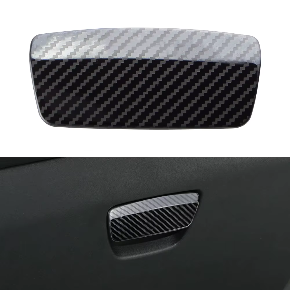 Couvercle de poignée de boîte à gants pour Peugeot 2008 208 2014 – 2019, poignées de boîte à gants de voiture en acier inoxydable, garniture de Protection, accessoires autocollants