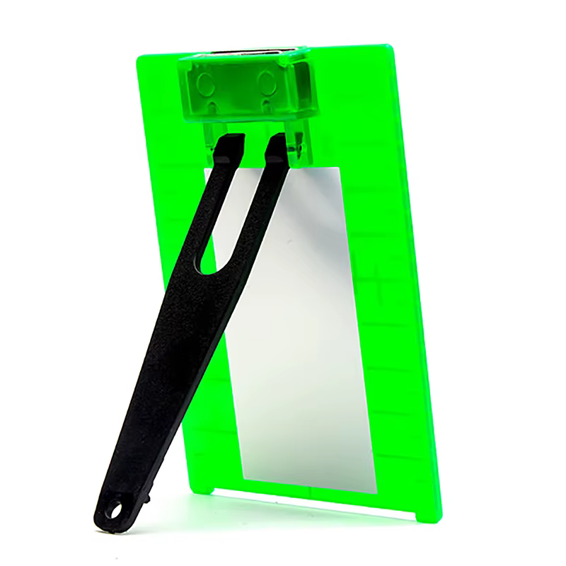 Plaque de carte cible Laser en plastique pour niveau