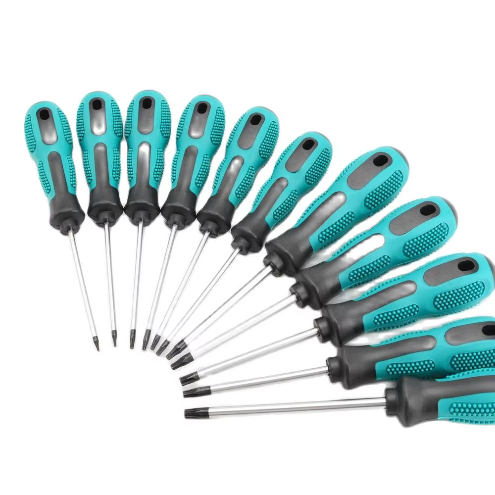 Jeu de tournevis Torx magnétiques de précision T5 T6 T7 T8 T9 T10 T15 T20 T25 T27 T30, kit d'outils manuels de réparation pour contrôleurs de sécurité Torx