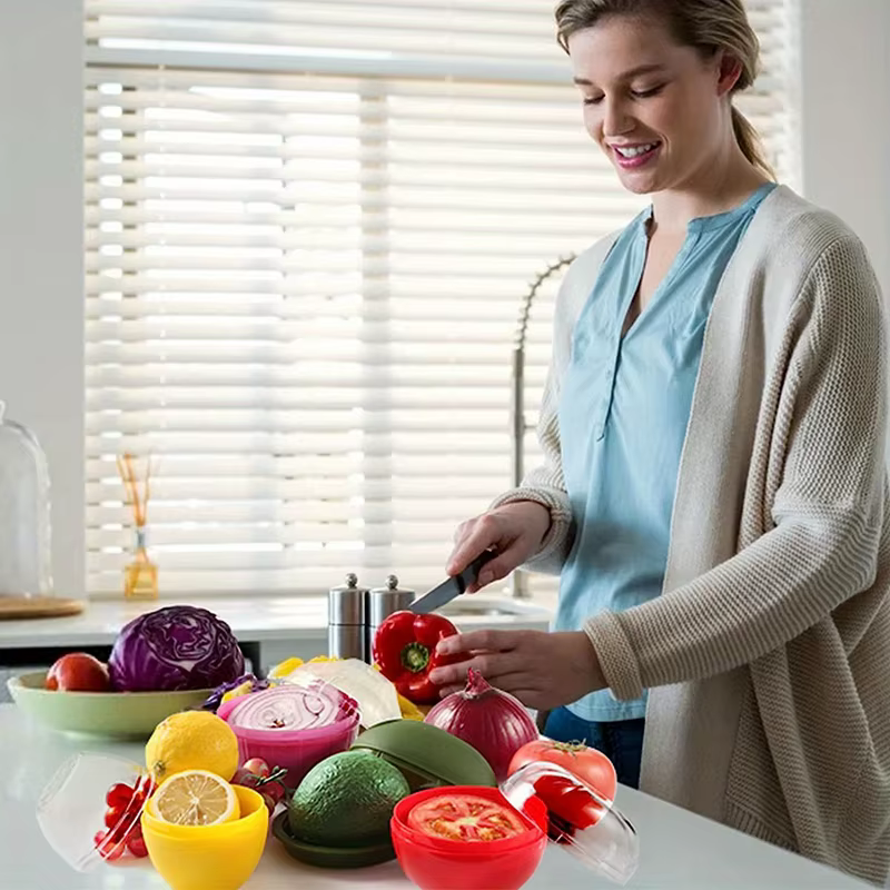 Boîte alimentaire en plastique scellé