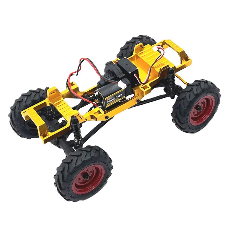 Rabat en métal et cadre de remise en état, processus CNC, pièces de voiture RC, FMS 1/24, Xiaoqi FCX24